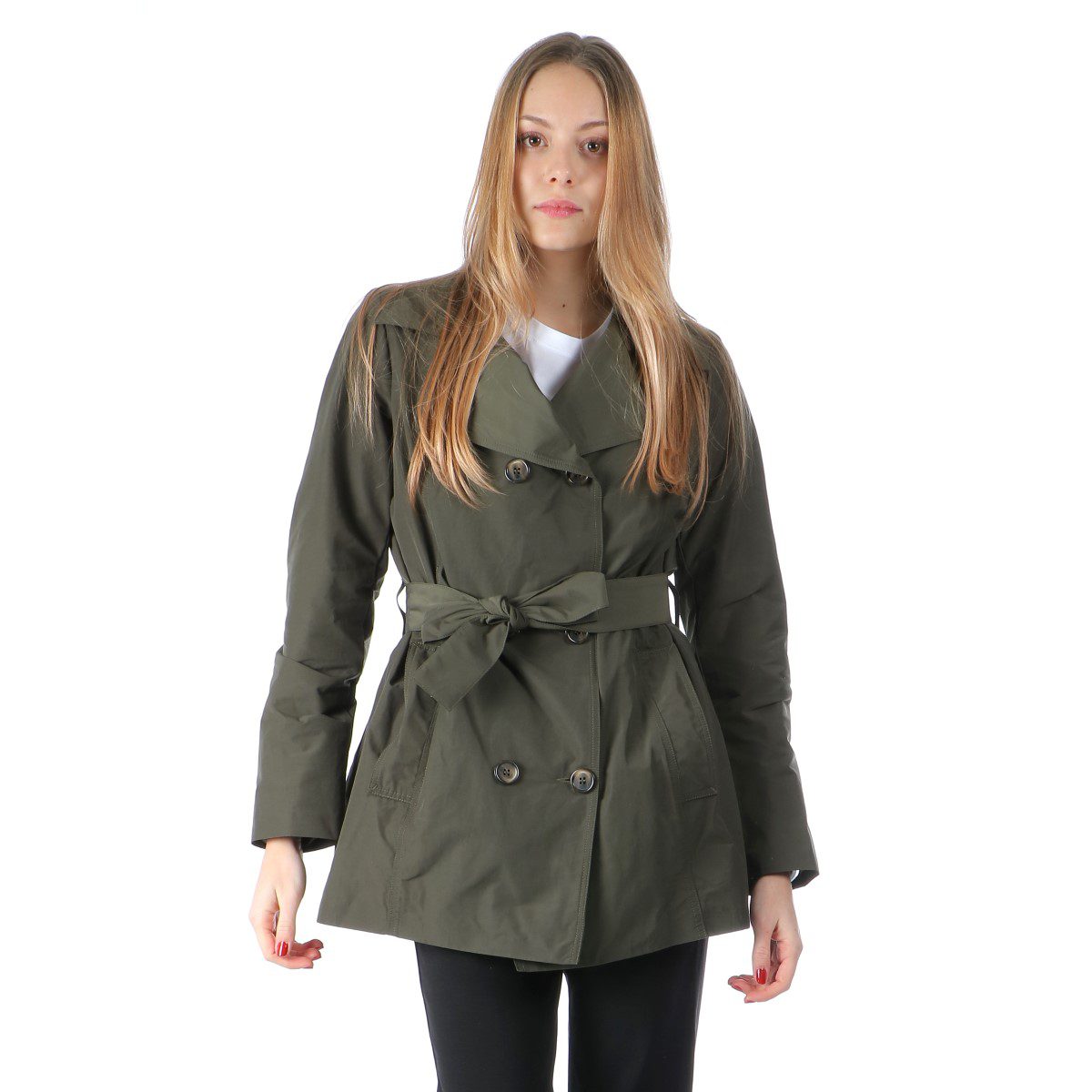 FORTUNE Verde - Trench - immagine 4