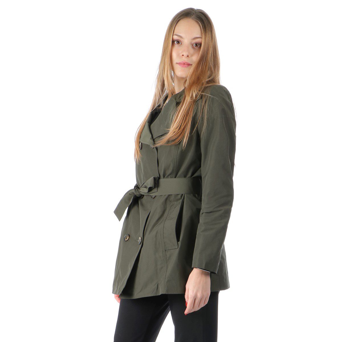 FORTUNE Verde - Trench - immagine 5