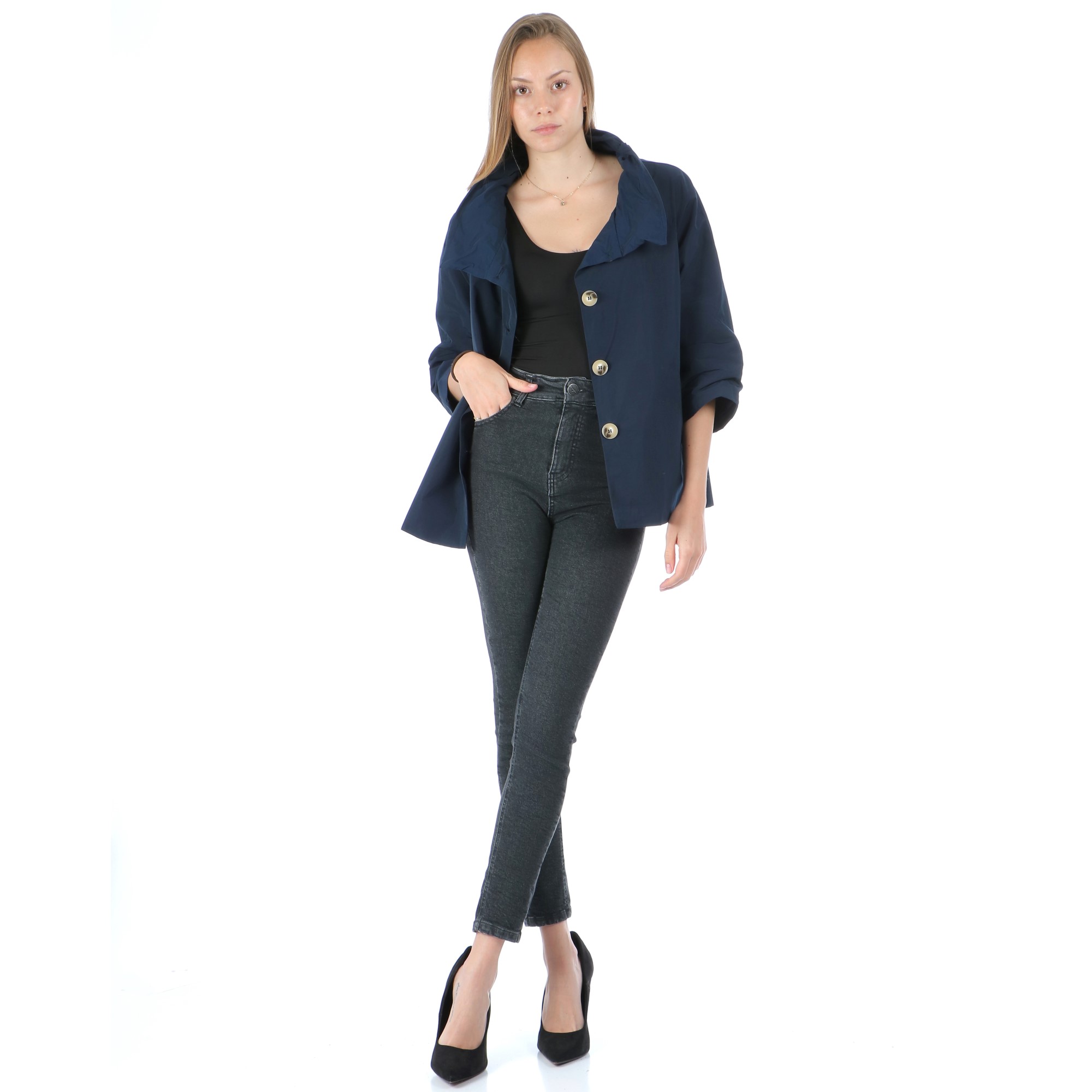 MILANO Blu Navy - Trench - immagine 3