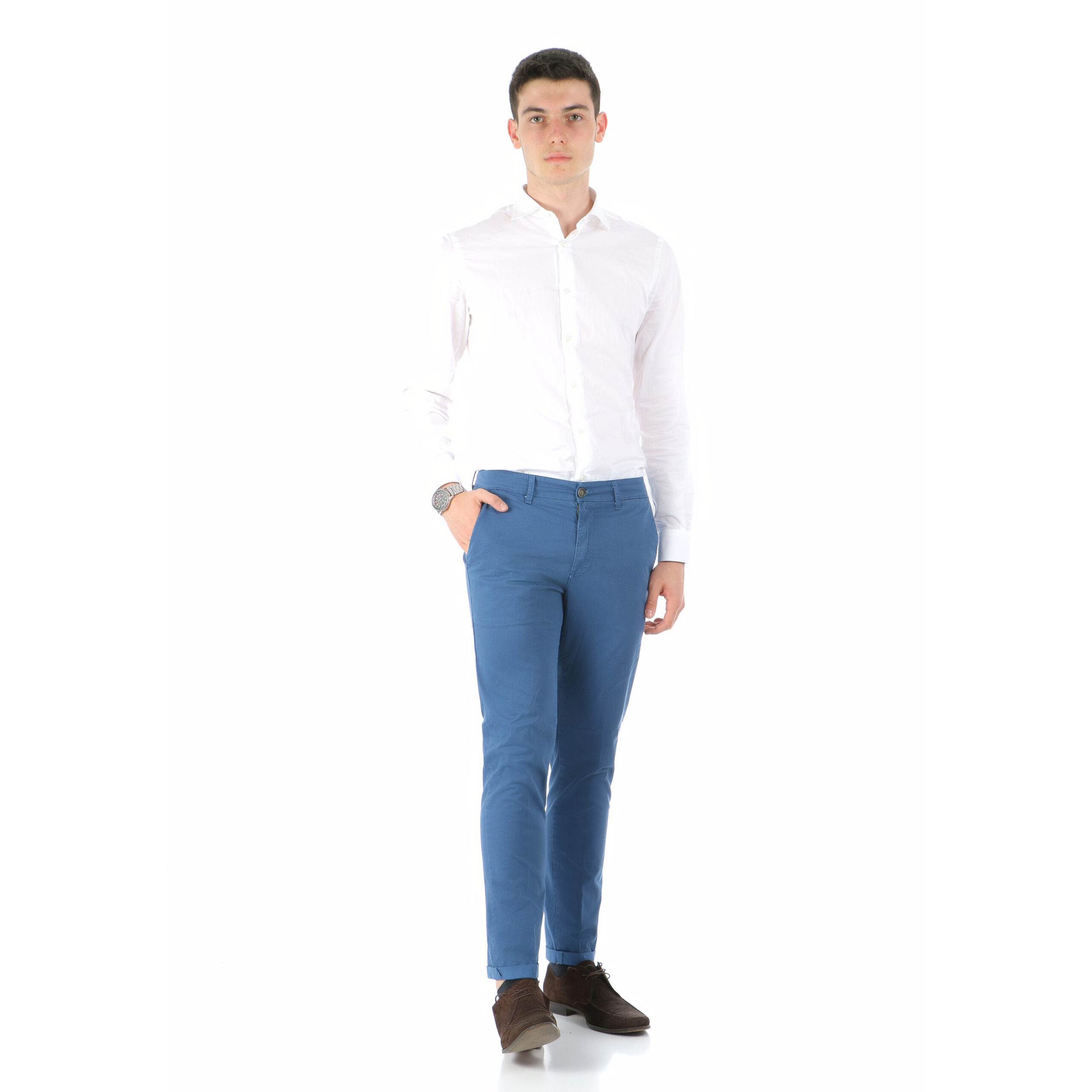 STONKS Blu Denim - Pantalone