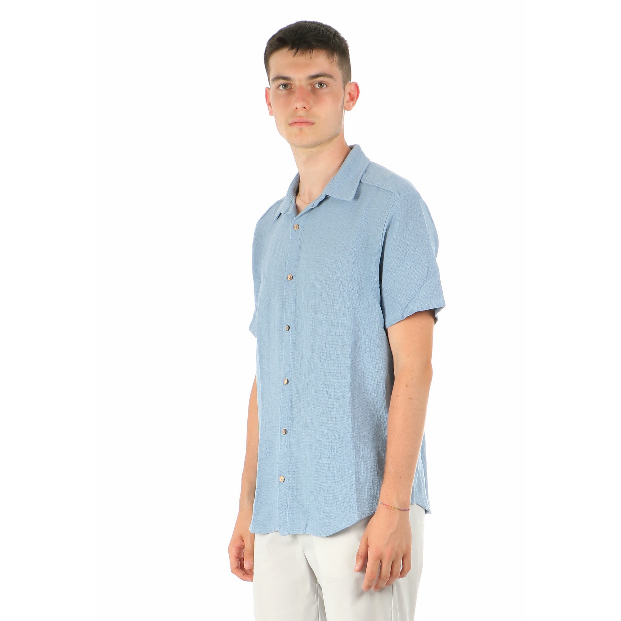 BJORN Azzurro - Camicia - immagine 2