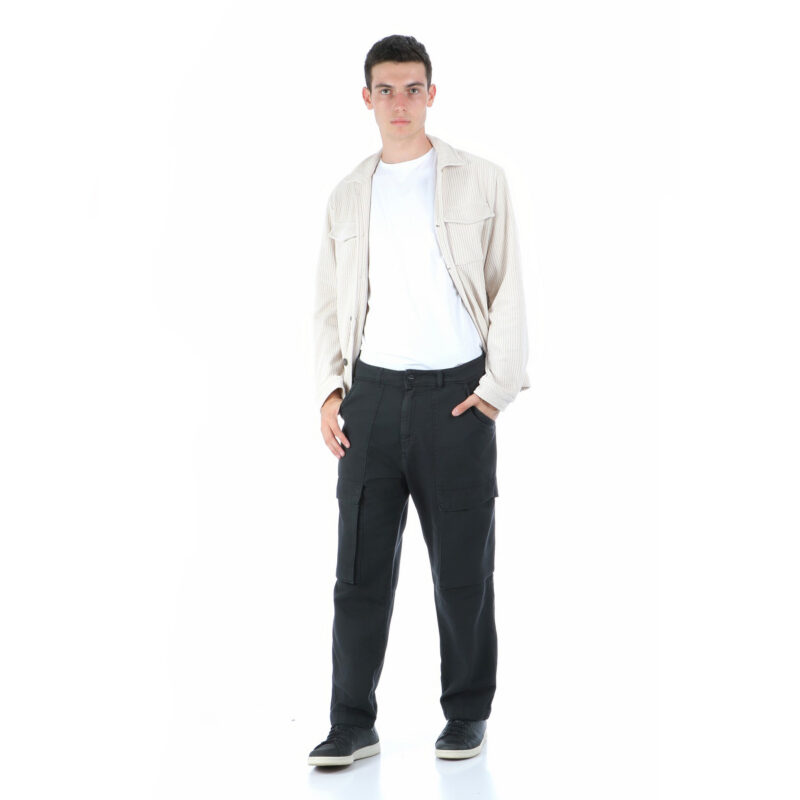 BUILDUP Nero - Pantalone