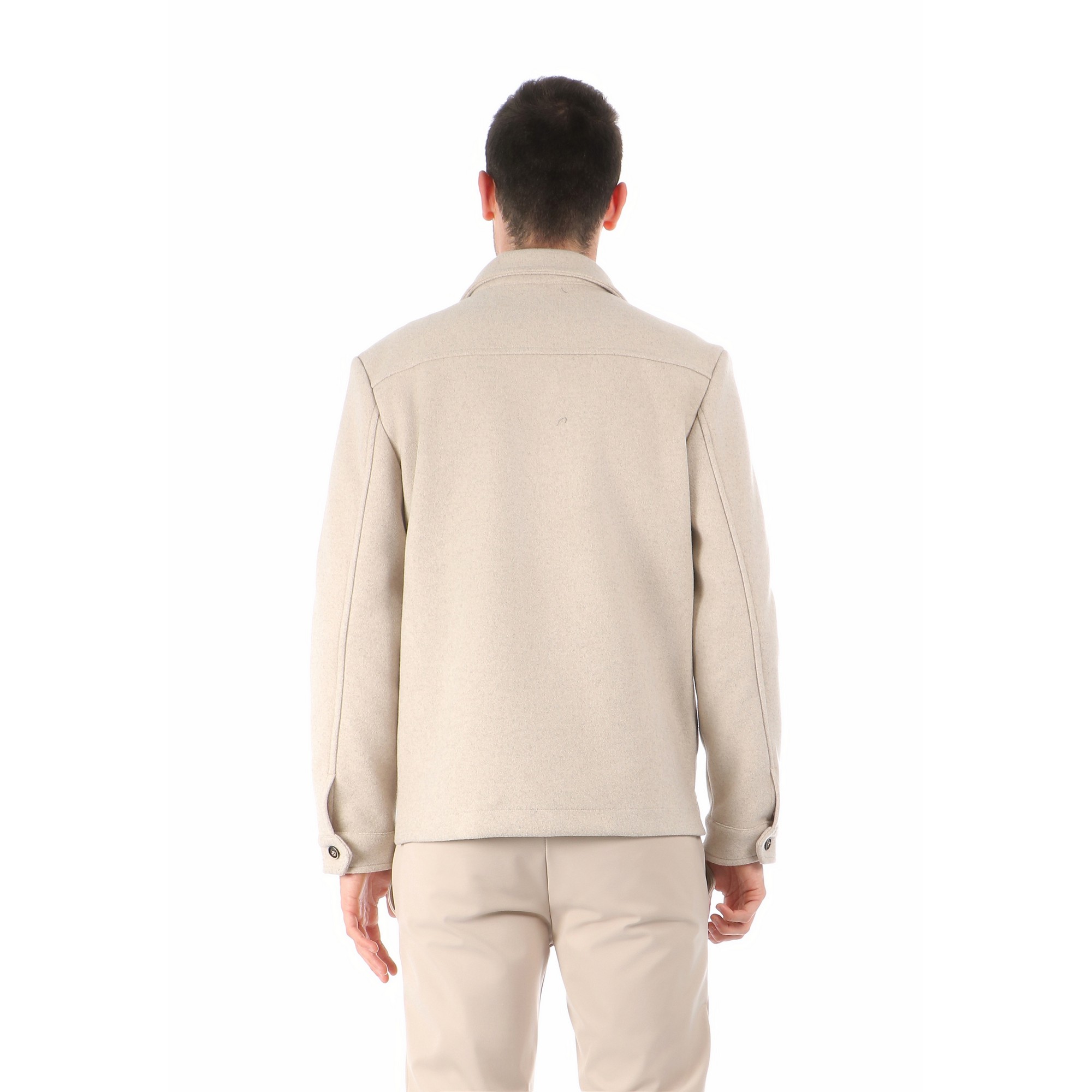 GENTLEMAN Beige - Giacca camicia - immagine 4