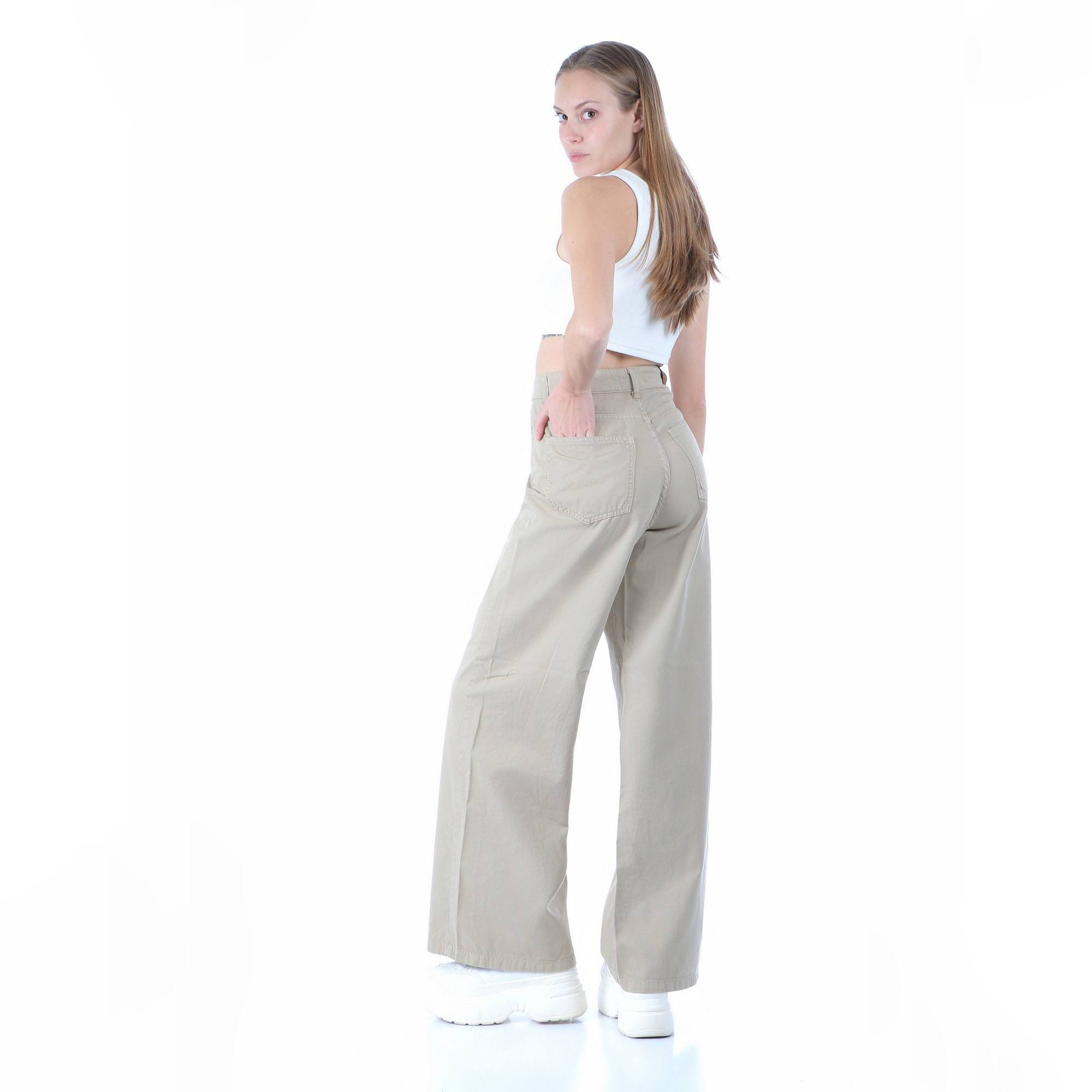 RUMI Taupe - Pantalone - immagine 6