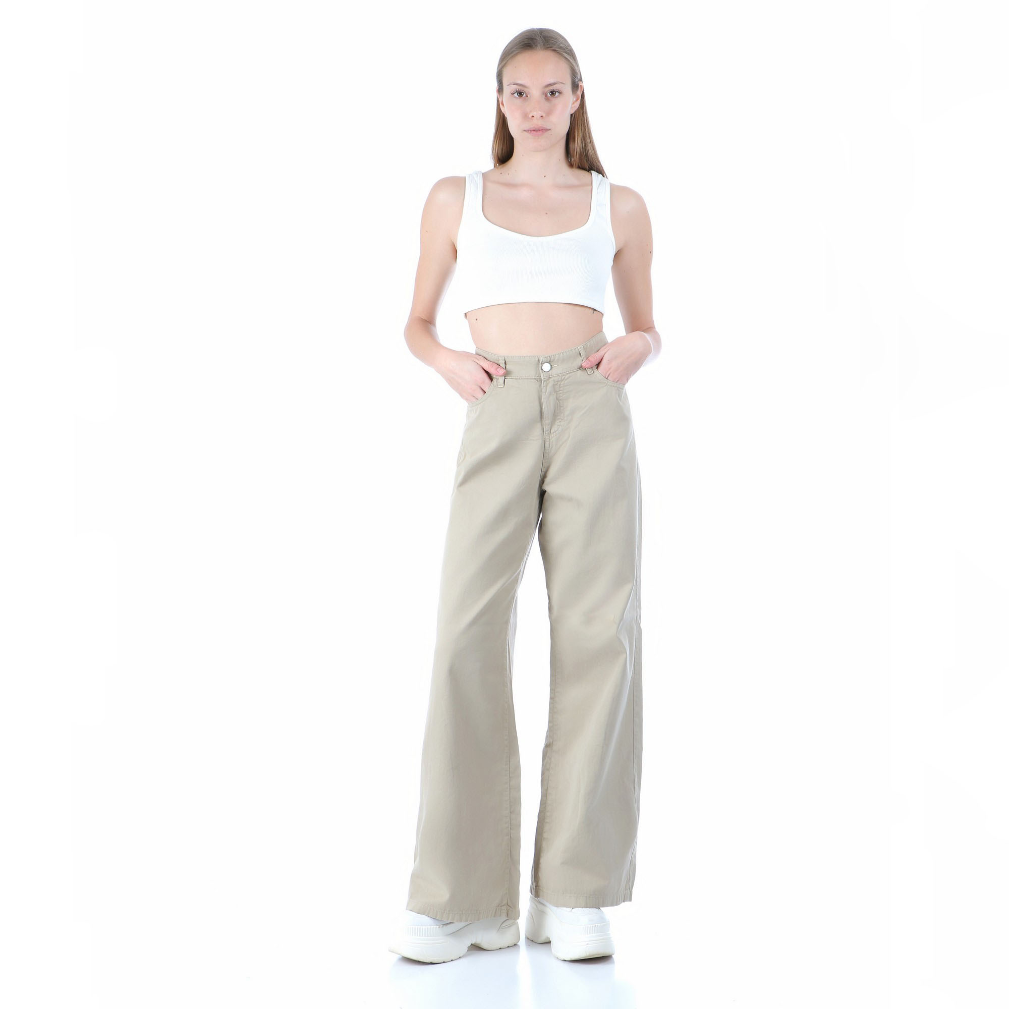 RUMI Taupe - Pantalone - immagine 5