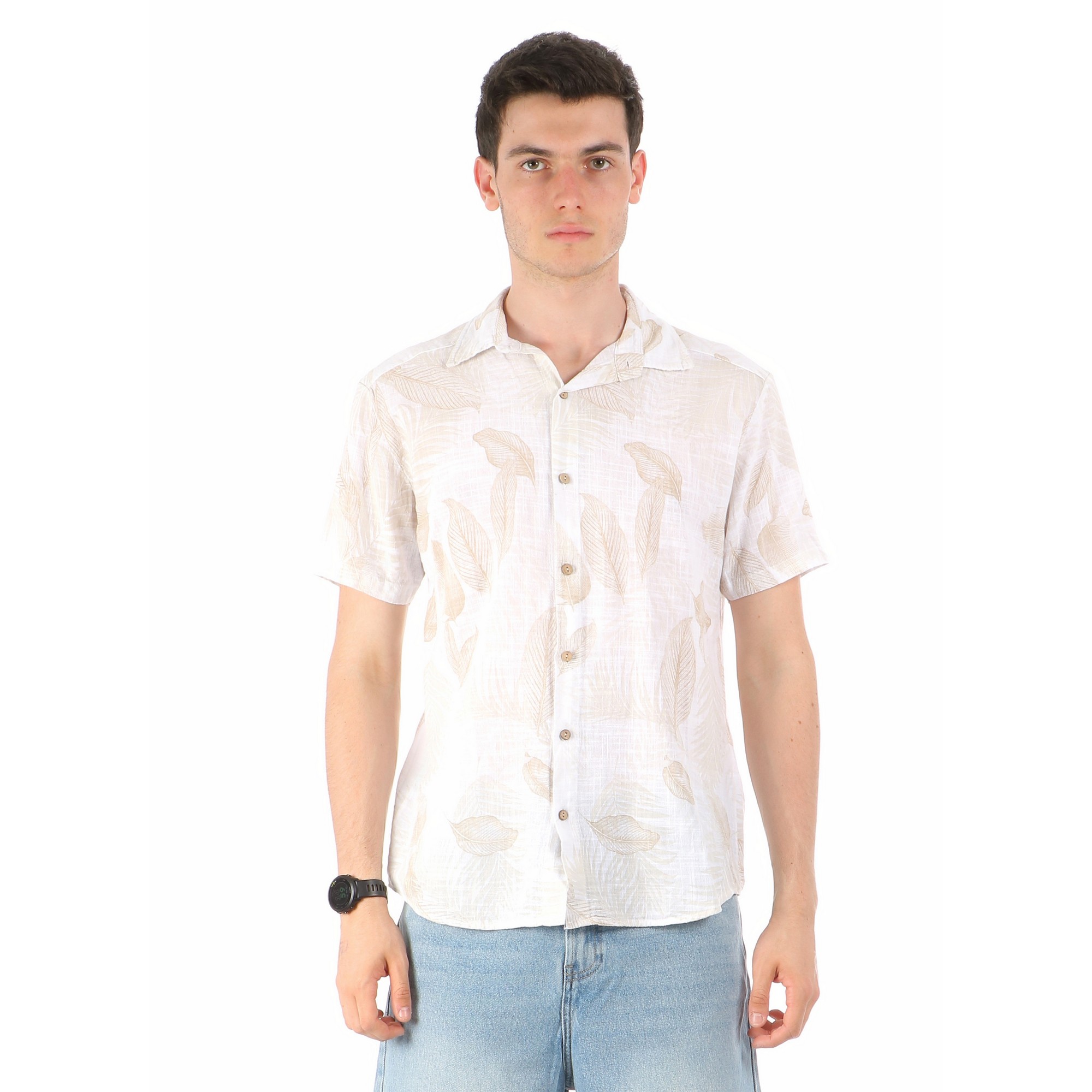 SEY Bianco - Camicia Mezza Manica - immagine 2