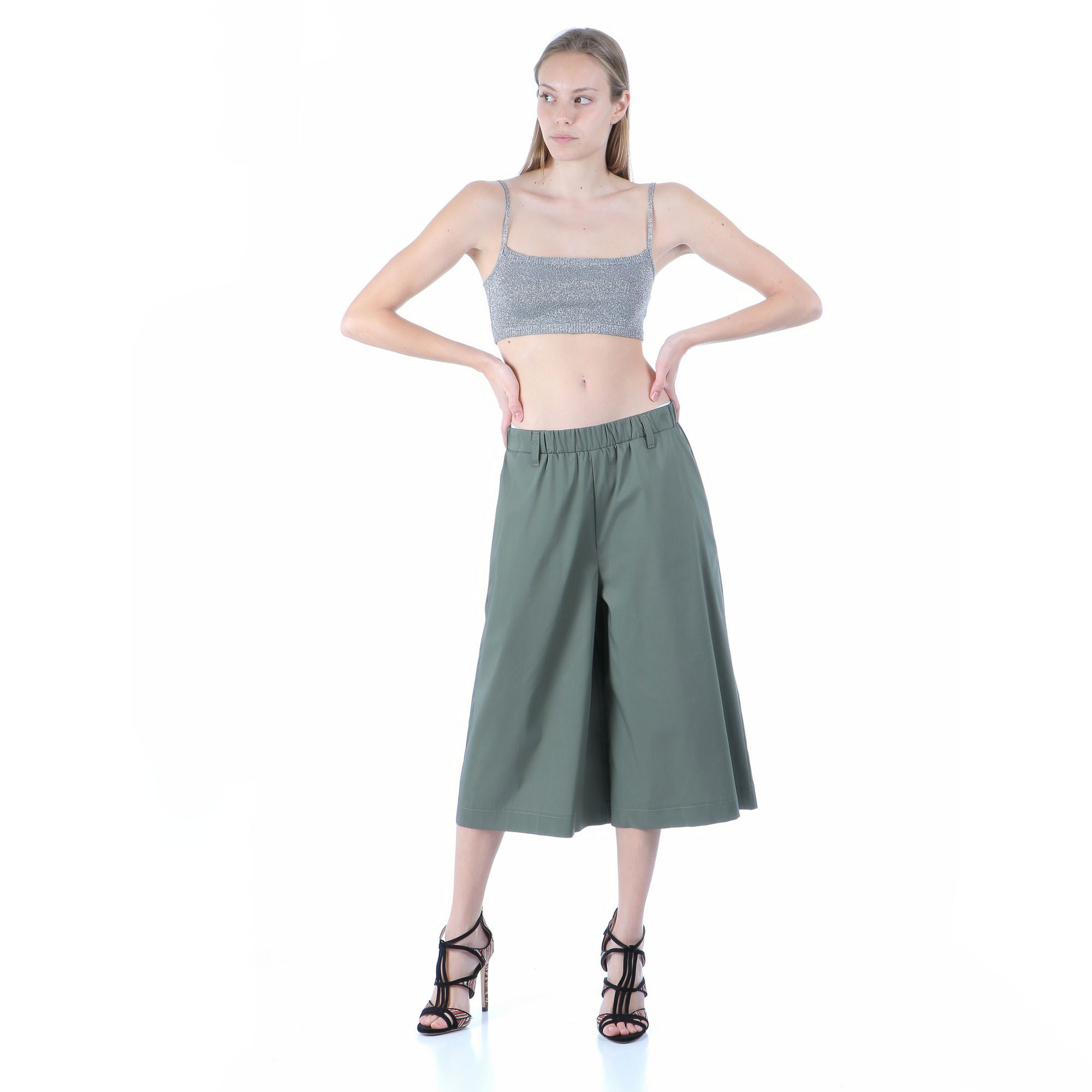 SLOUCHY Verde - Pantalone