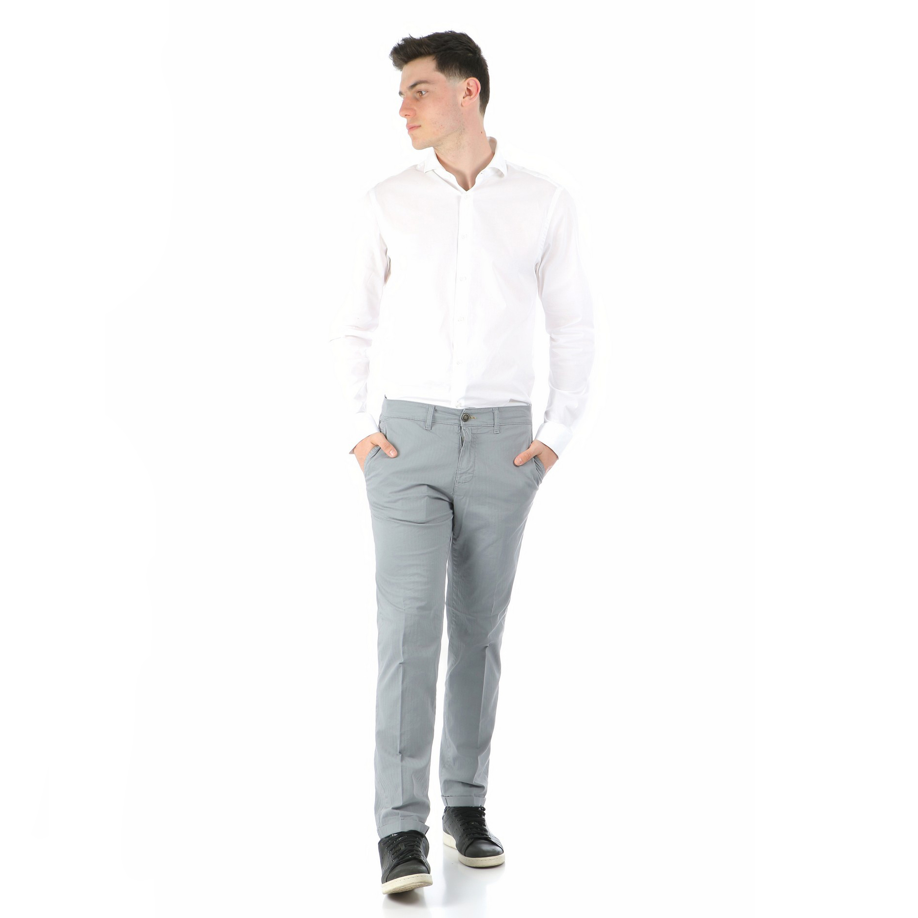 SOREN Grigio Medio - Pantalone