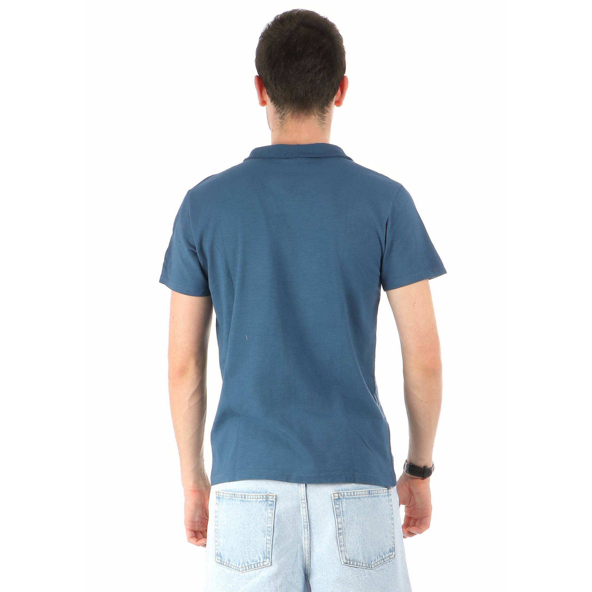 STANDER Blu - Camicia Mezza Manica - immagine 4