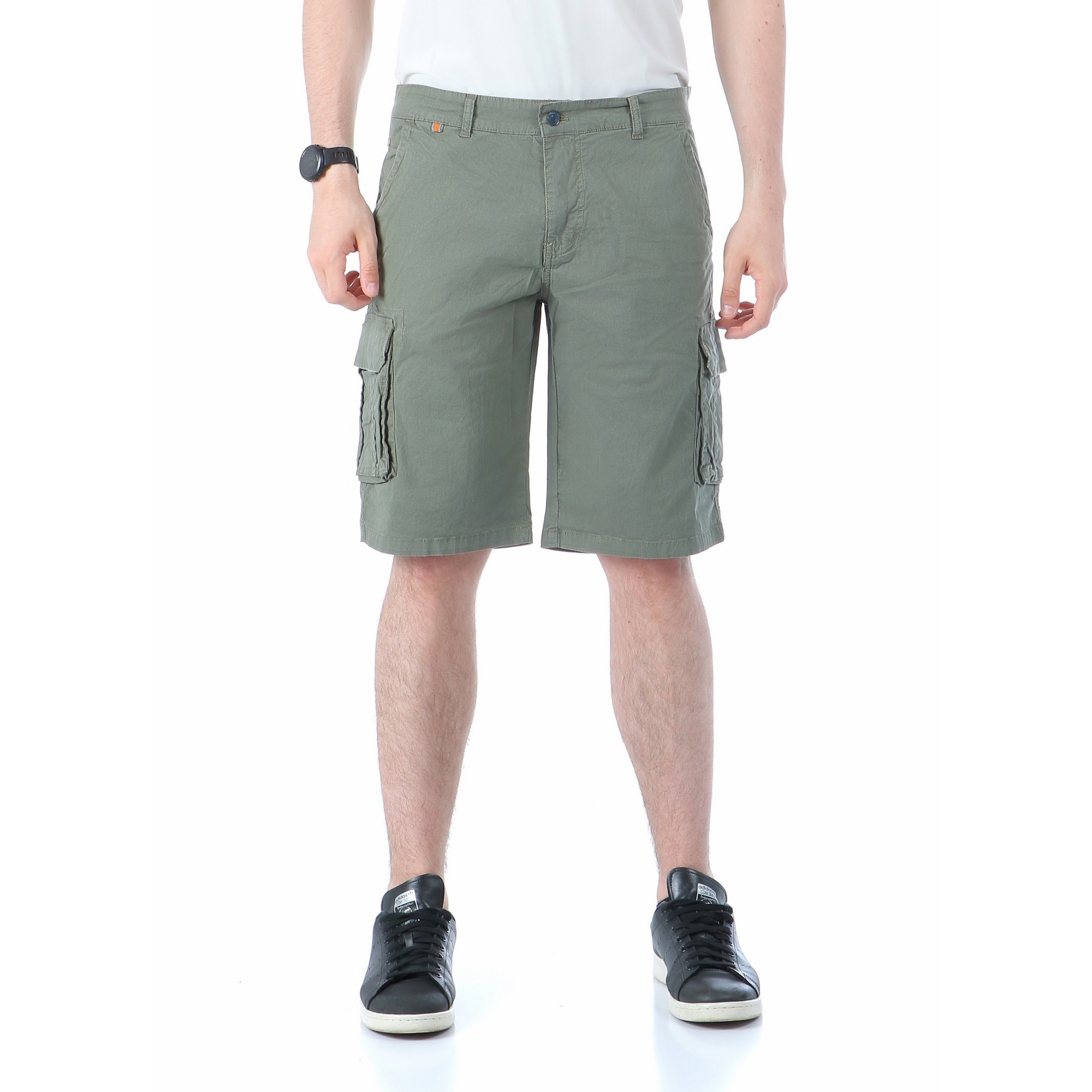 TIKI MICRO Verde Militare - Bermuda - immagine 2