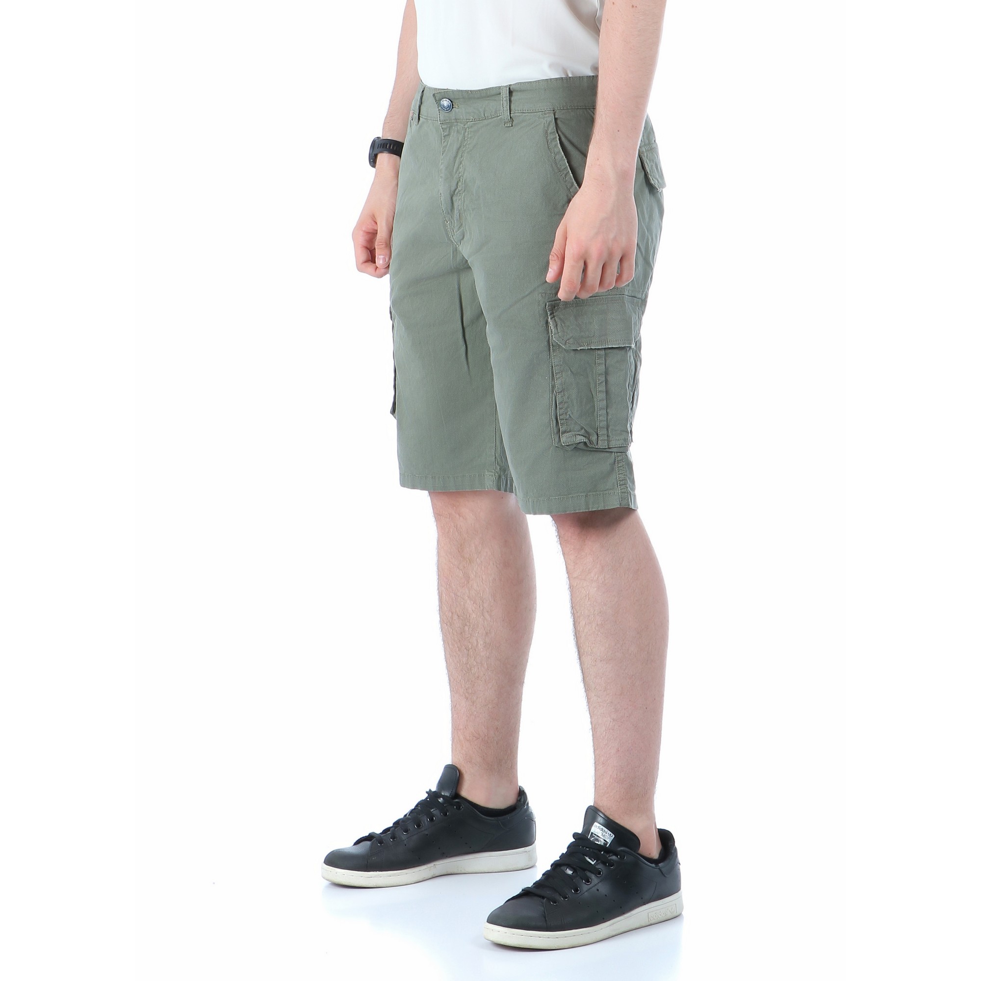 TIKI MICRO Verde Militare - Bermuda - immagine 3