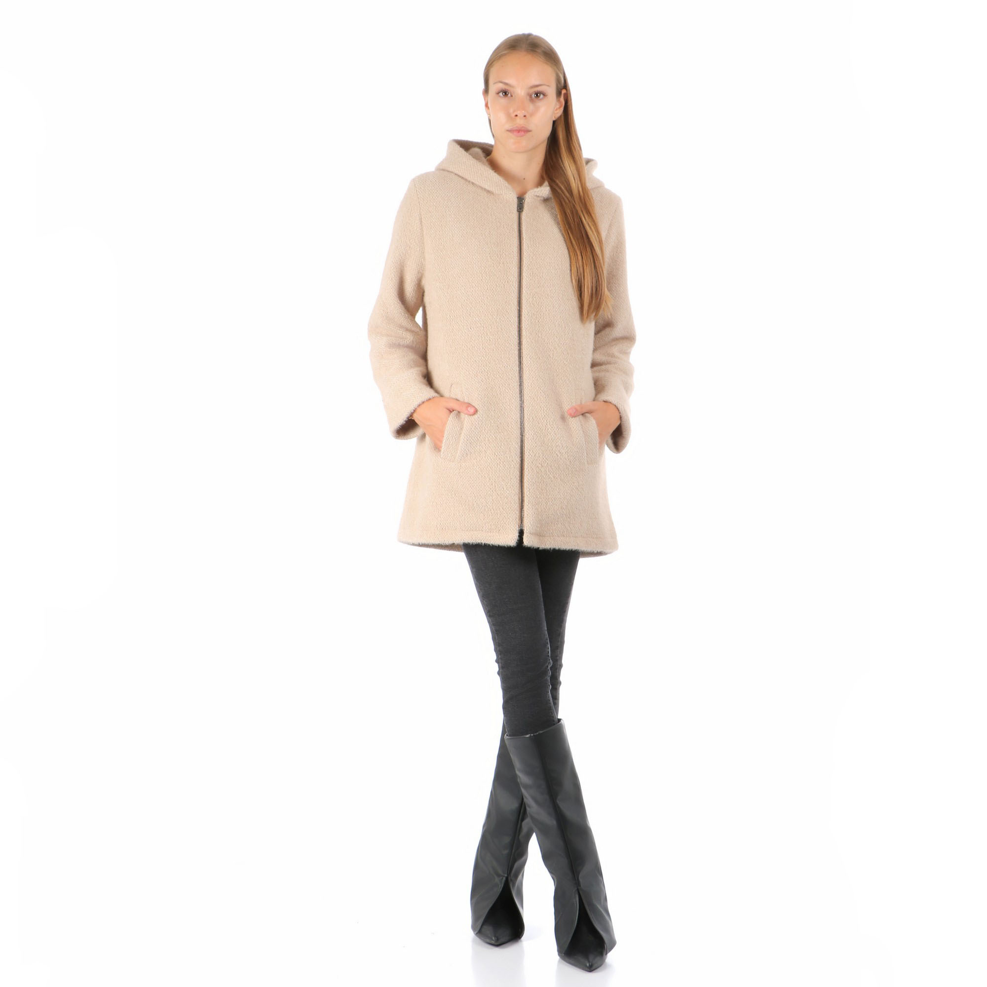 GILETTE Burro - Cappotto