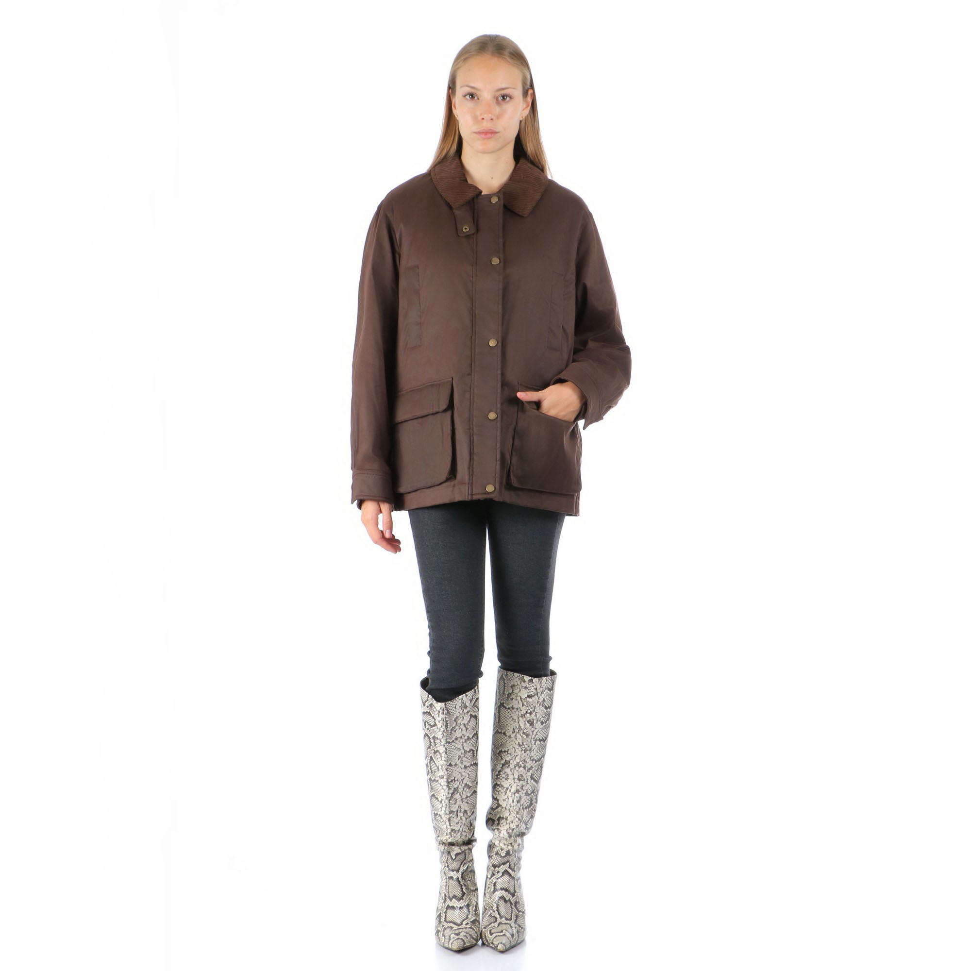 MINIMAL Marrone - Barn Jacket