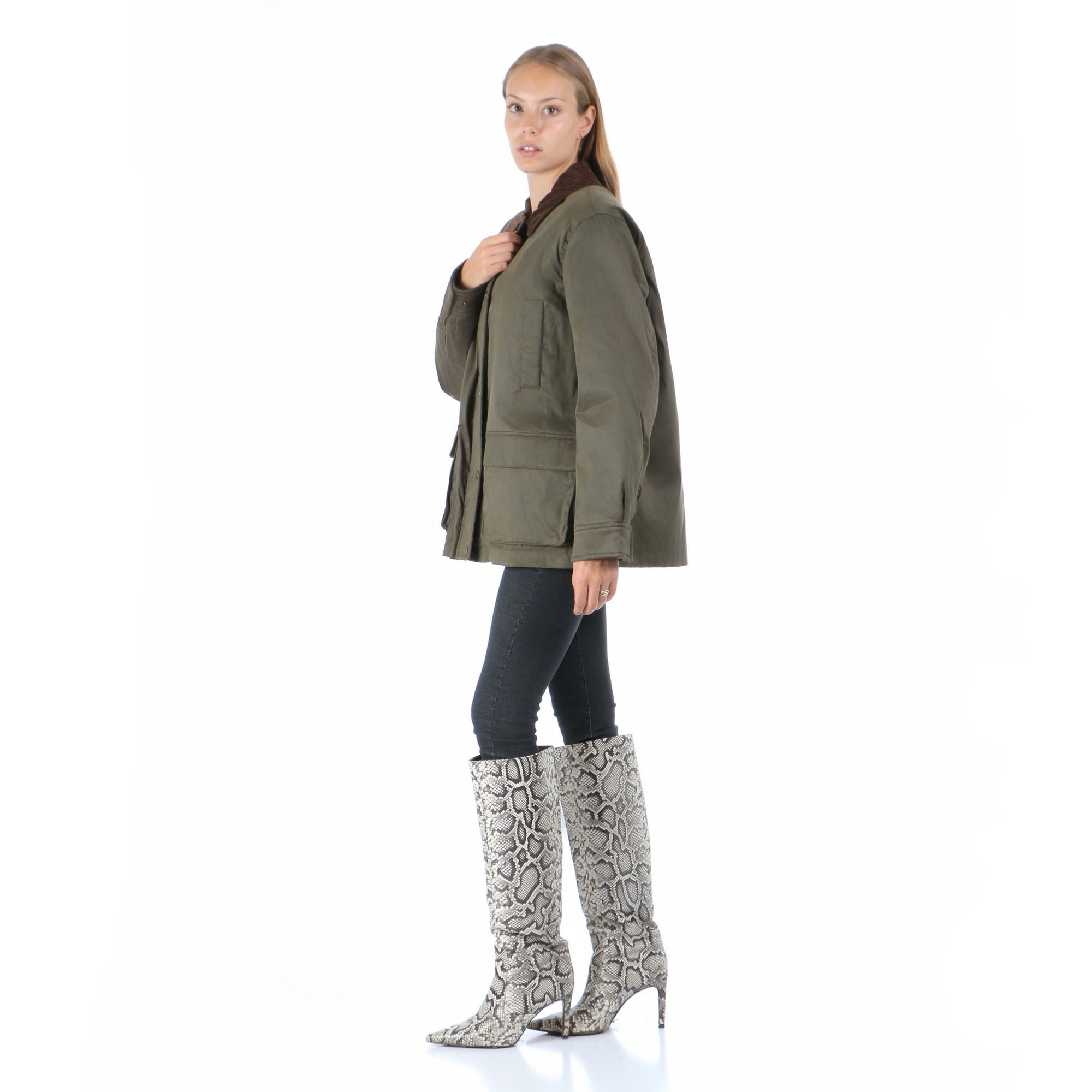 MINIMAL Verde - Barn Jacket - immagine 6
