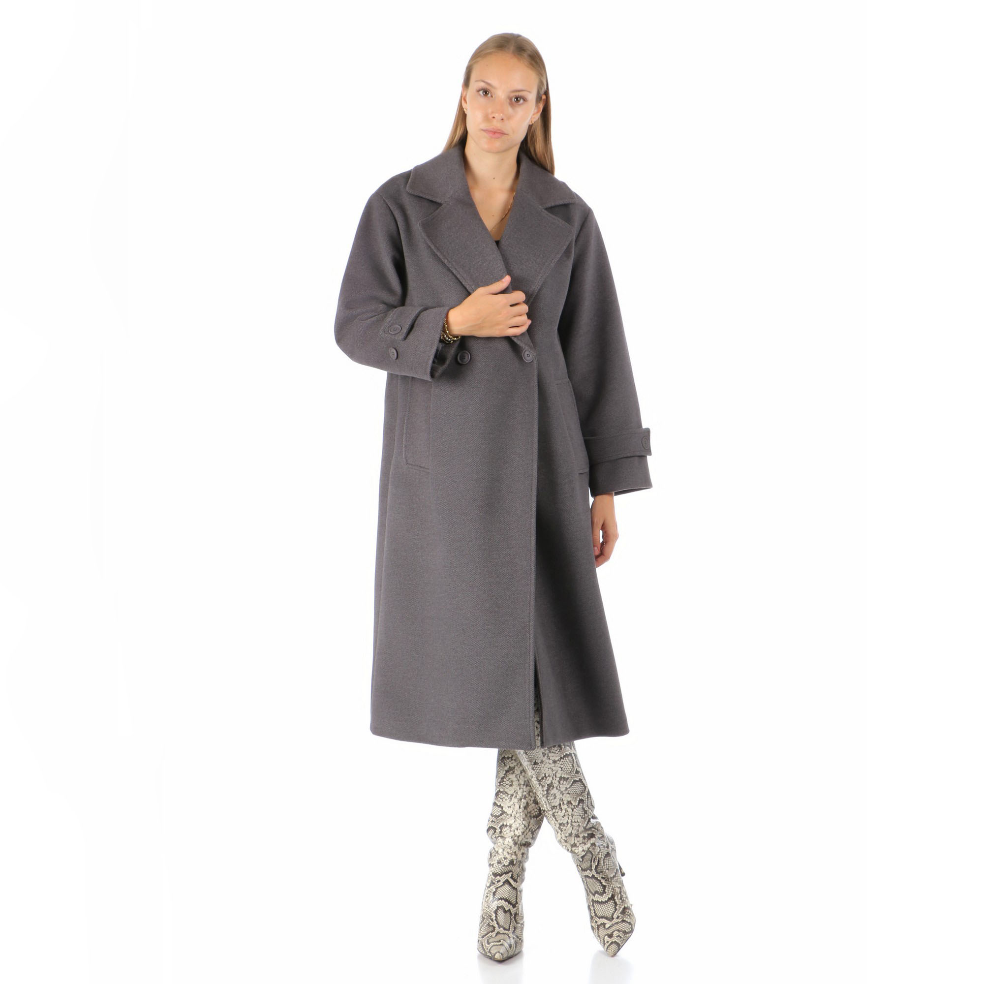 ZARINA Grigio Antracite - Cappotto