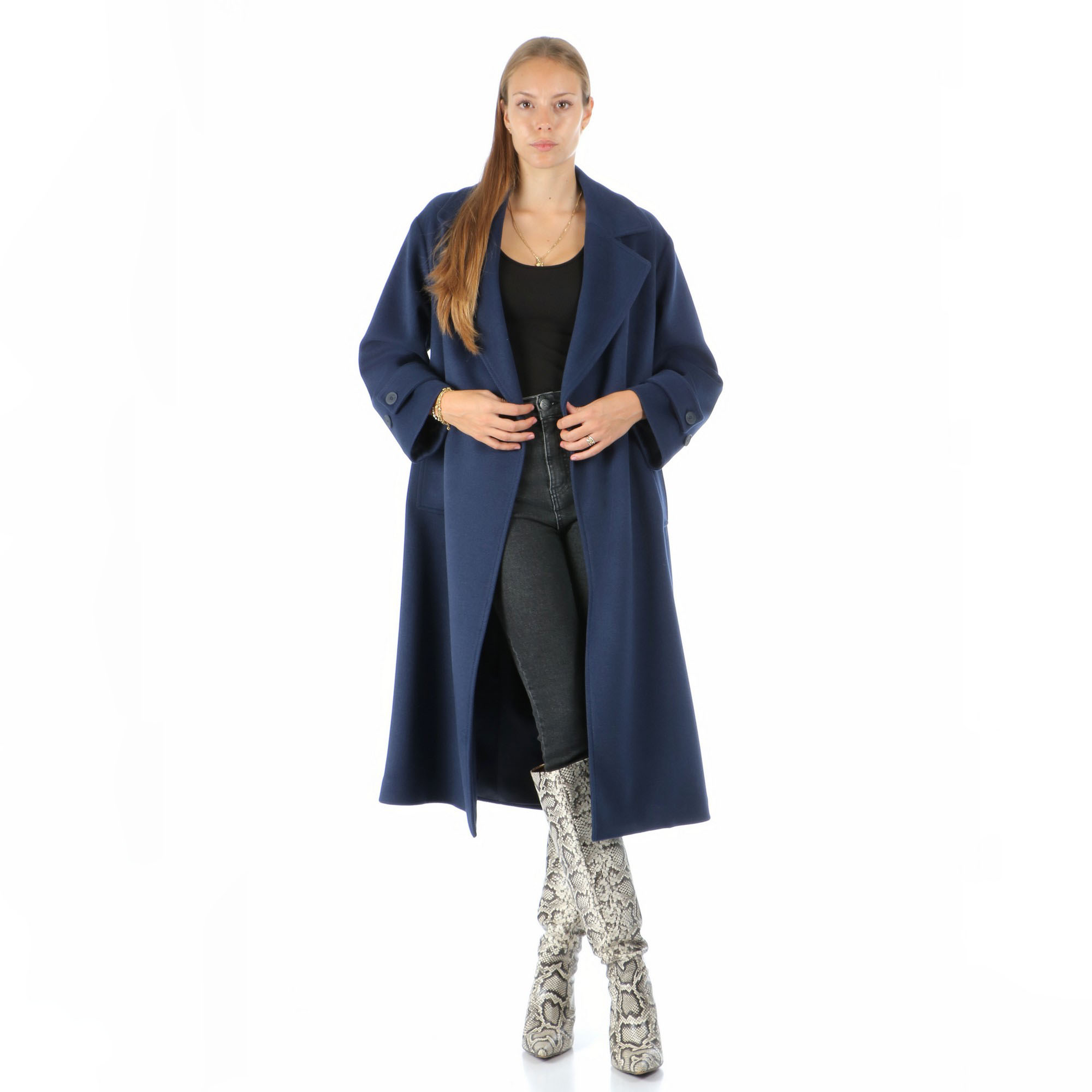 ZARINA Blu - Cappotto - immagine 5