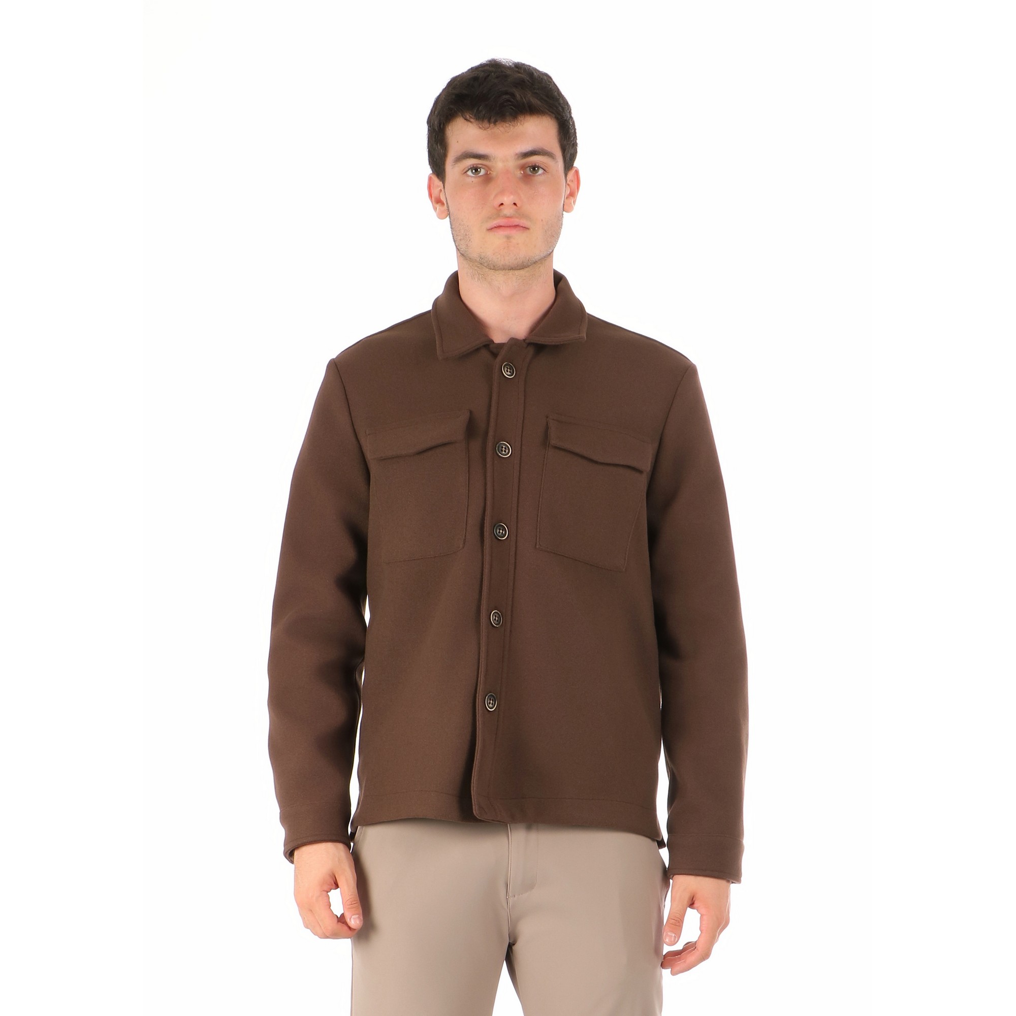 GENTLEMAN Moro- Giacca camicia - immagine 2